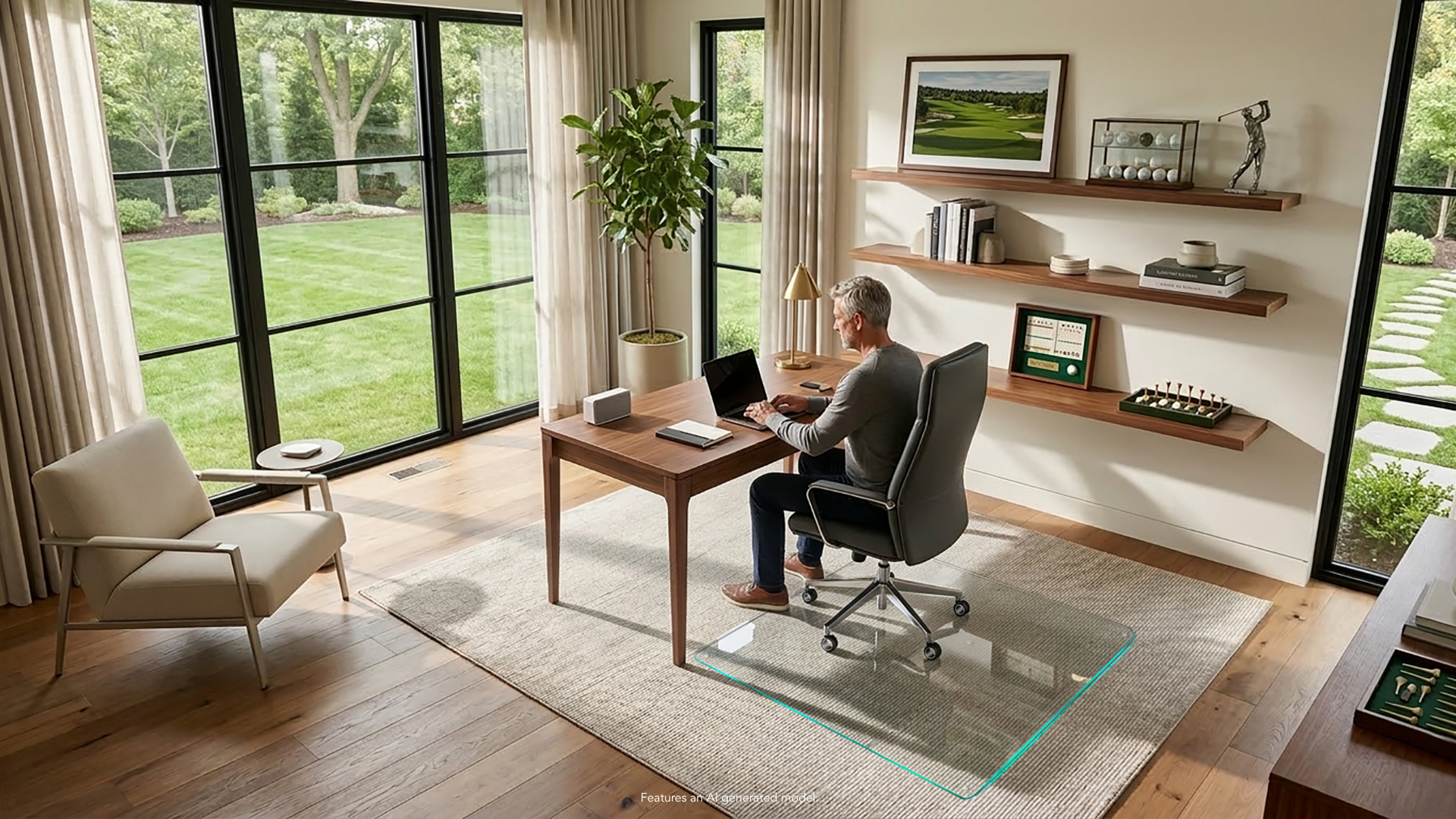 Why Glass Thickness Matters: 4 mm vs. 6 mm Glass Chair Mats