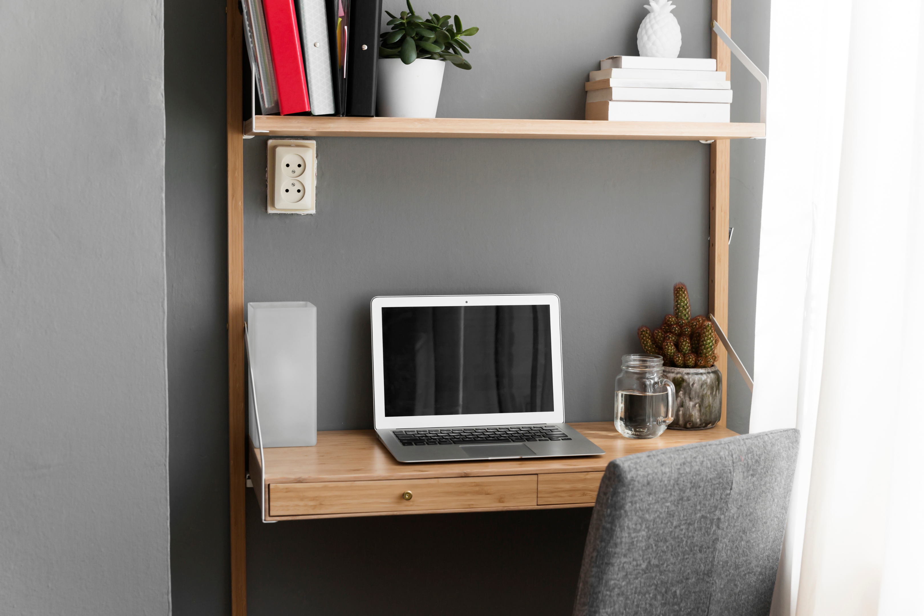 Design the Perfect Small Home Office with These Hacks
