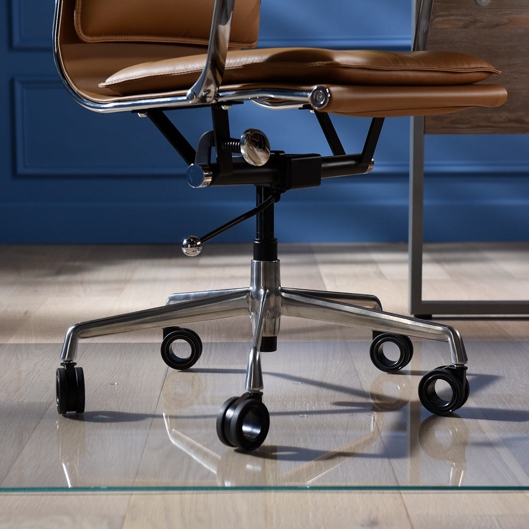 variant_title: caster | stem size: Enso | color: Flat Black (Set of 5) :: alt_text: enso hubless office chair wheels