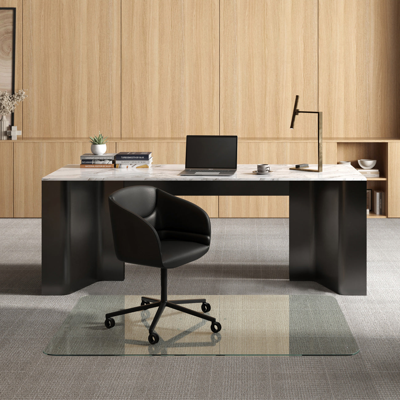 XL Glass Chair Mats