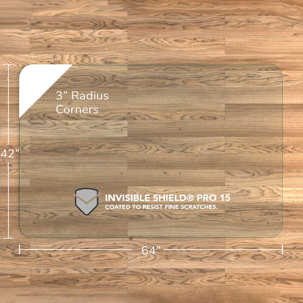variant_title: glass chair mat | size: 42" x 64" | glass clarity: chiaro :: alt_text: