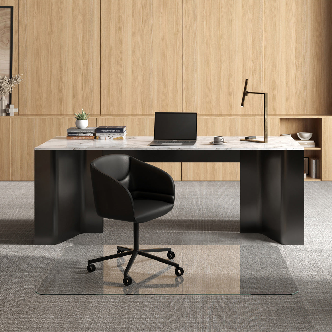 XL Glass Chair Mats