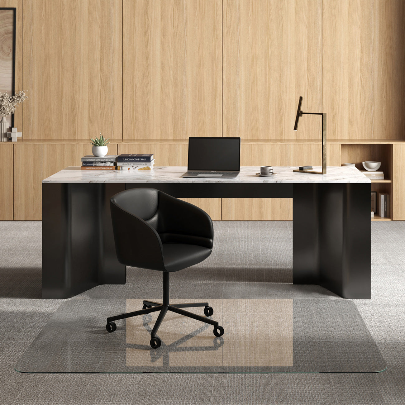 XL Glass Chair Mats