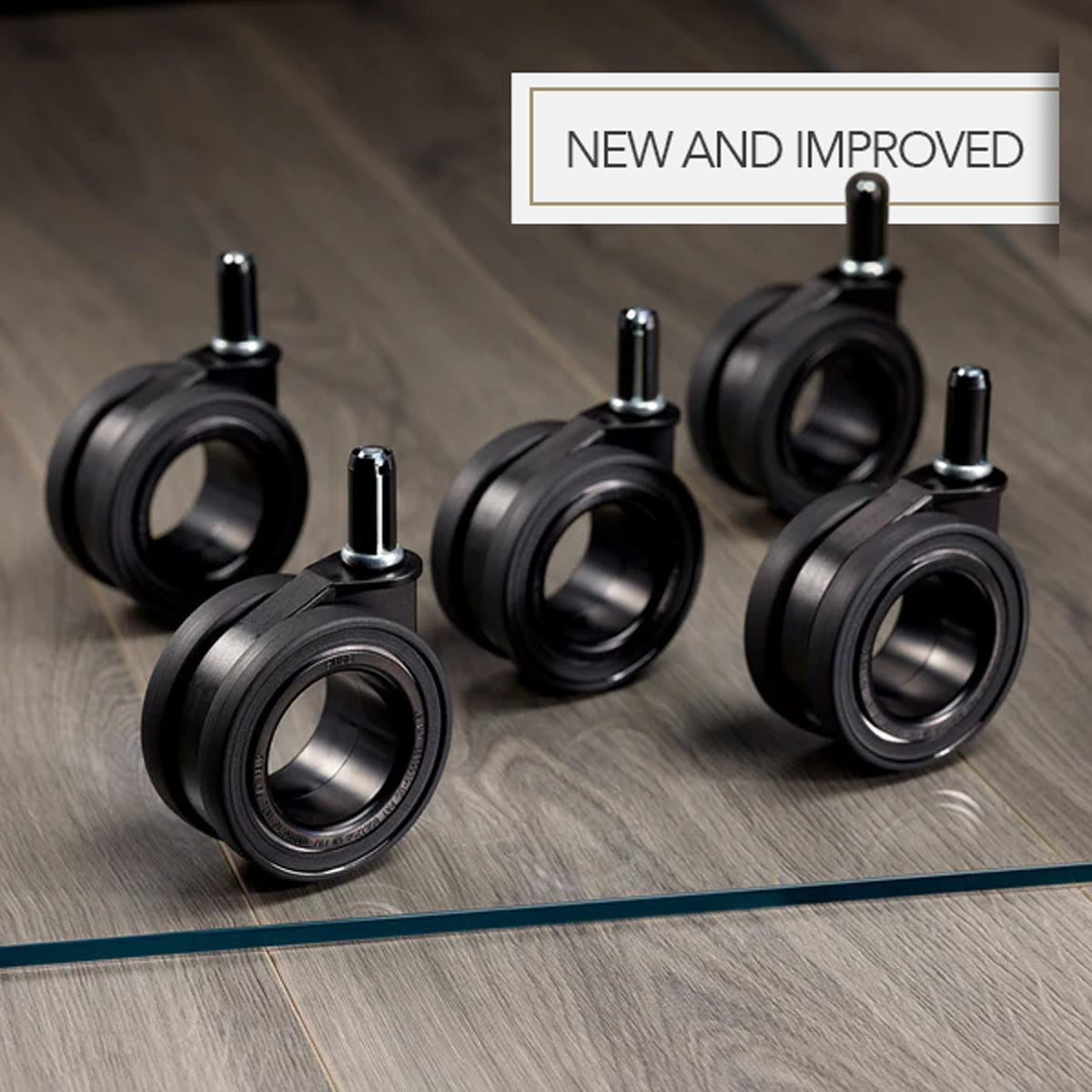 Hubless Office Chair Wheels