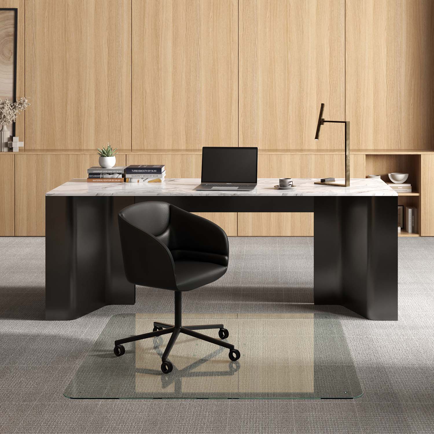 XL Glass Chair Mats