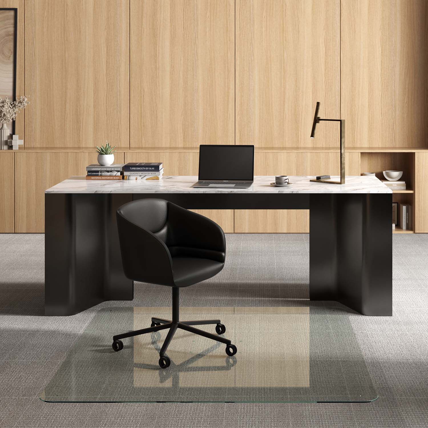 XL Glass Chair Mats