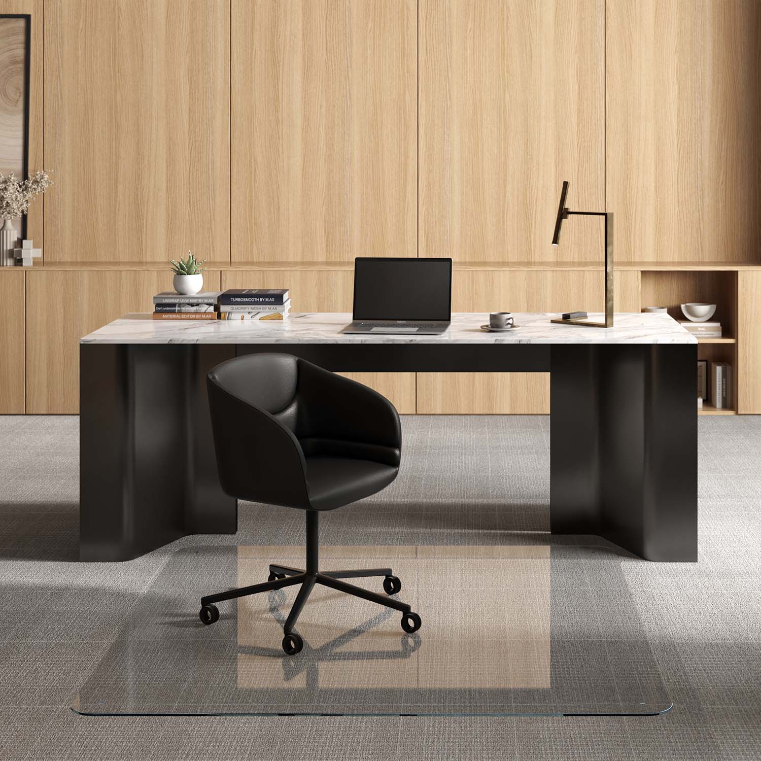 XL Glass Chair Mats