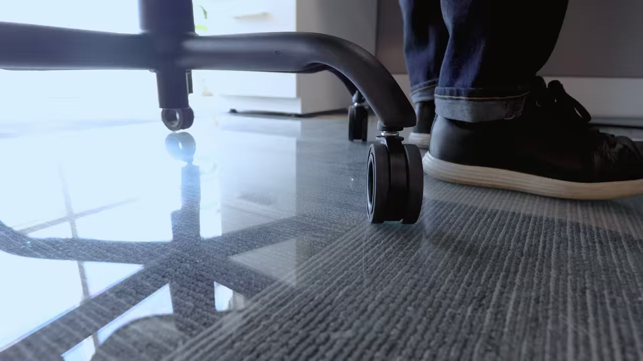 Video explaining how to install office chair casters