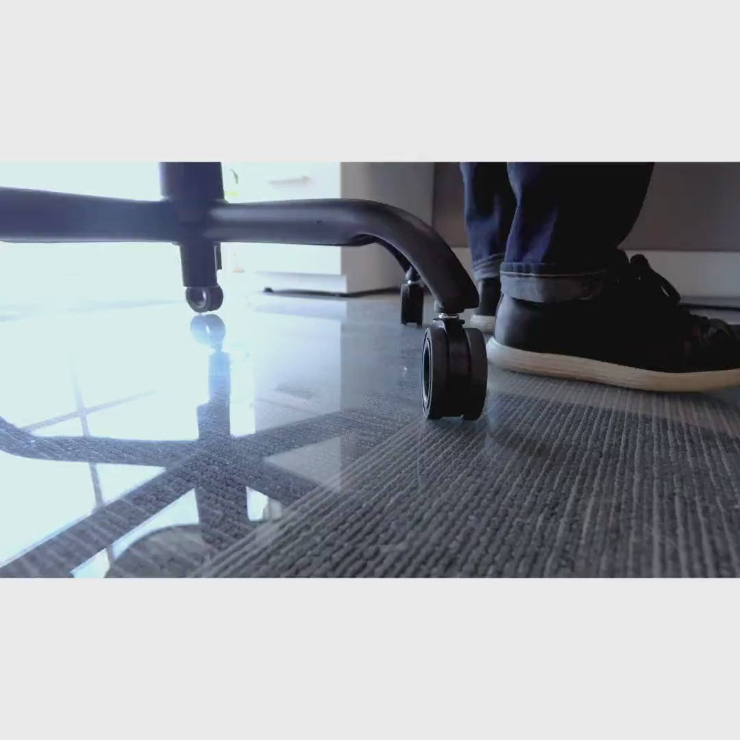 Video explaining how to install office chair casters