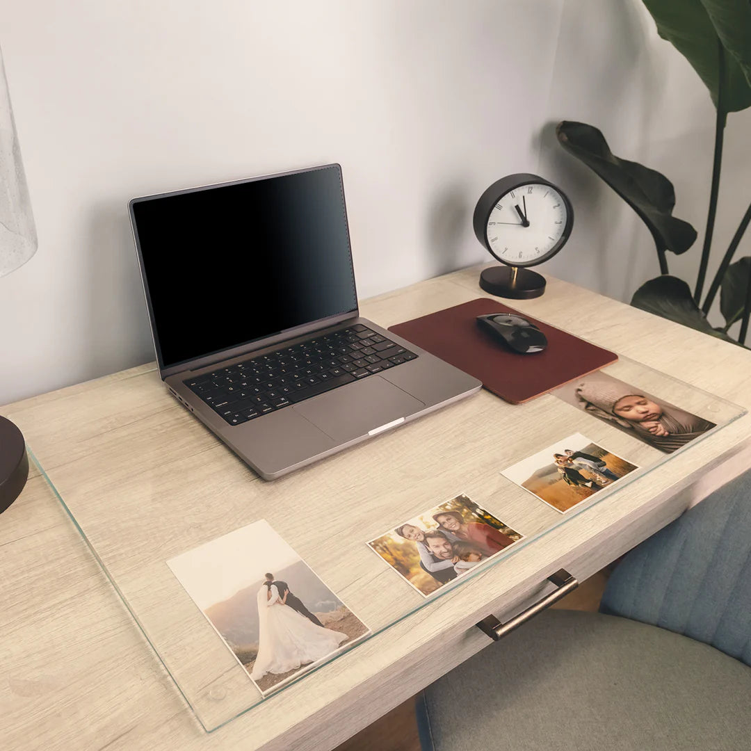 18 x 28 DeskGuard Glass Desk Mat