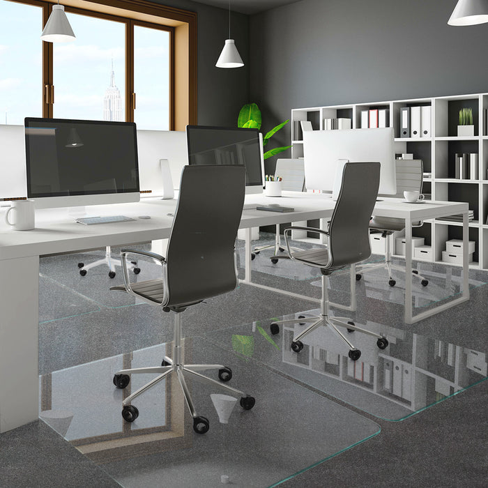 Vitrazza Glass Chair Mats Business Discounts